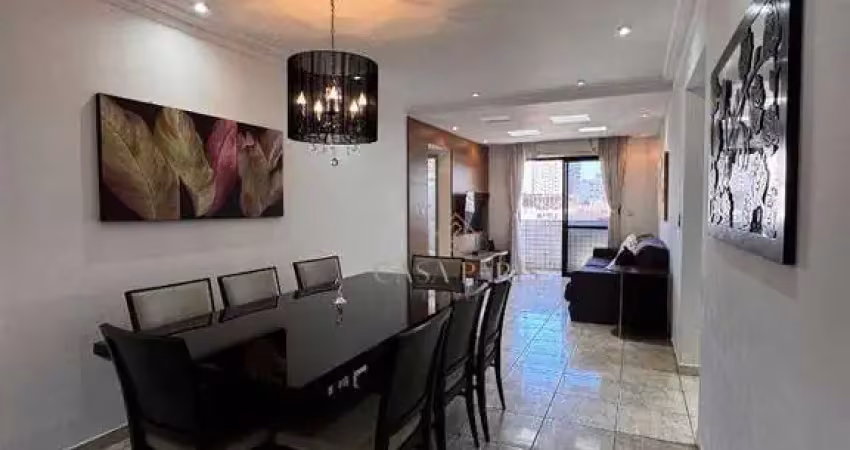 Apartamento com 3 dormitórios à venda, 110 m² por r$ 640.000,00 - vila guilhermina - praia grande/sp