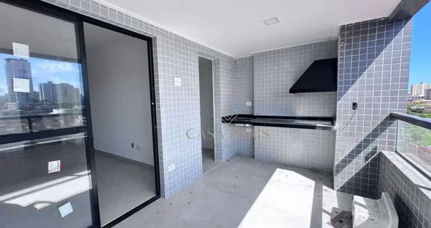 Apartamento com 2 dormitórios à venda, 77 m² por r$ 679.560,00 - canto do forte - praia grande/sp