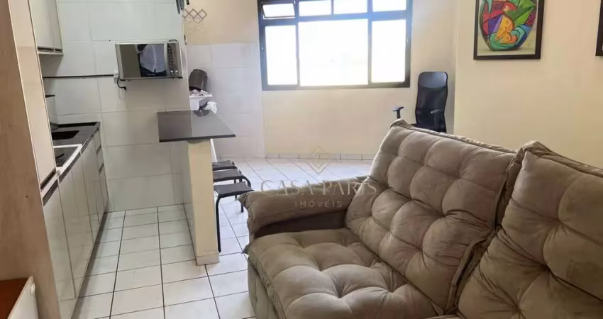 Kitnet com 1 dormitório à venda, 40 m² por r$ 250.000,00 - mirim - praia grande/sp