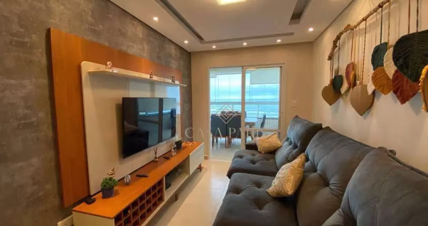 Apartamento com 2 dormitórios à venda, 77 m² por r$ 990.000,00 - maracanã - praia grande/sp
