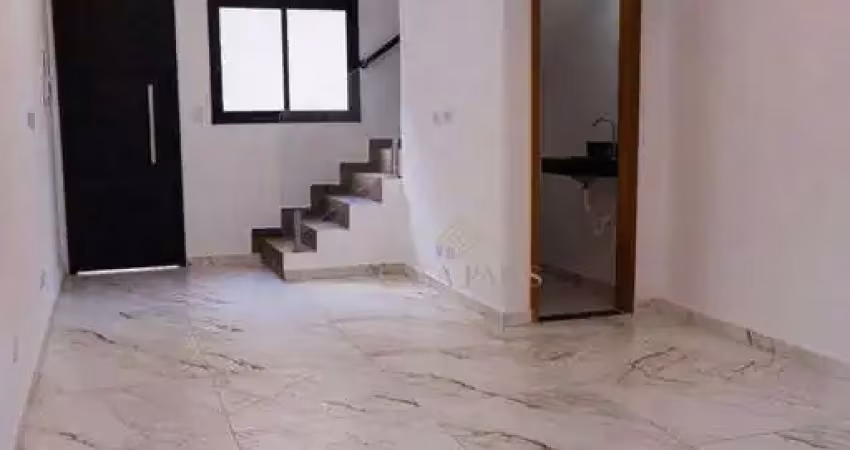 Sobrado com 2 dormitórios à venda, 54 m² por r$ 355.000,00 - maracanã - praia grande/sp