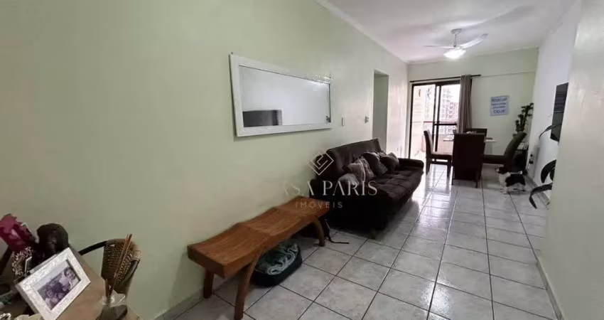 Apartamento mobiliado com 2 dormitórios sendo 1 suíte à venda, 74 m² por r$ 395.000 - tupi - praia grande/sp