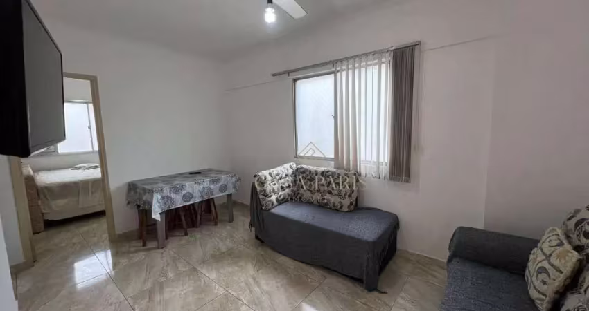 Apartamento com 1 dormitório à venda, 40 m² por r$ 330.000,00 - canto do forte - praia grande/sp