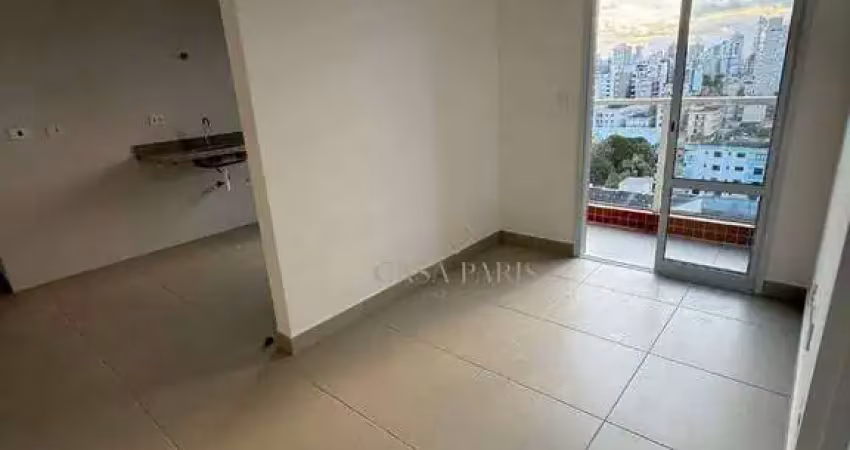 Apartamento novo com 1 dormitório à venda, 44 m² por r$ 335.000 - boqueirão - praia grande/sp