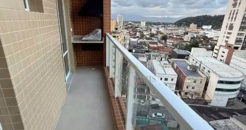 Apartamento novo com 1 dormitório à venda, 38 m² por r$ 289.000 - boqueirão - praia grande/sp