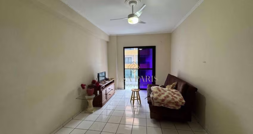 Apartamento mobiliado com 1 dormitório à venda, 56 m² por r$ 290.000 - ocian - praia grande/sp