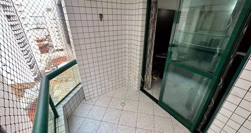 Apartamento com 1 dormitório à venda, 45 m² por r$ 300.000,00 - vila guilhermina - praia grande/sp