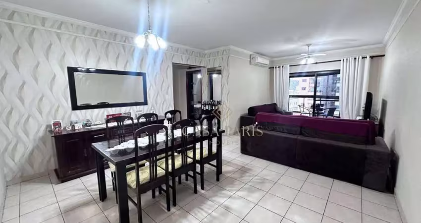 Apartamento com 2 dormitórios à venda, 130 m² por r$ 600.000,00 - vila guilhermina - praia grande/sp