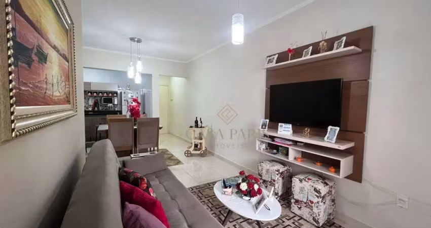 Apartamento com 2 dormitórios à venda, 70 m² por r$ 420.000,00 - vila guilhermina - praia grande/sp