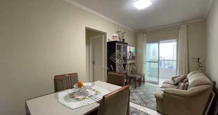 Apartamento com 1 suíte à venda, 51 m² por r$ 370.000 - aviação - praia grande/sp