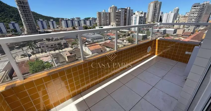 Apartamento com 2 dormitórios à venda, 60 m² por r$ 395.000 - boqueirão - praia grande/sp