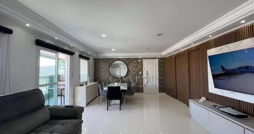 Apartamento alto padrão com 3 suítes à venda, 170 m² por r$ 1.800.000 - canto do forte - praia grande/sp