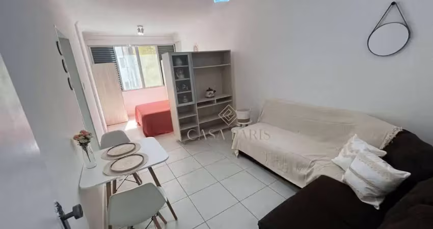 Kitnet com 1 dormitório à venda, 39 m² por r$ 240.000 - guilhermina - praia grande/sp
