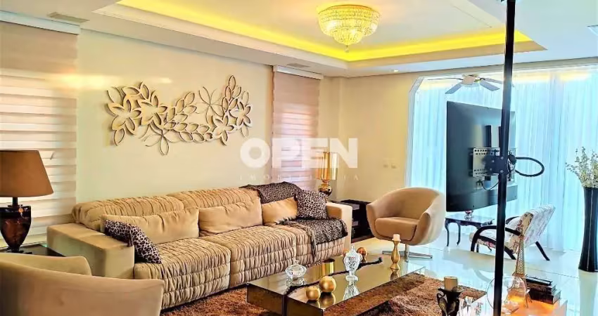 Casa de alto padrão mobiliada com 03 suítes em condomínio fechado – bela vista, canoas