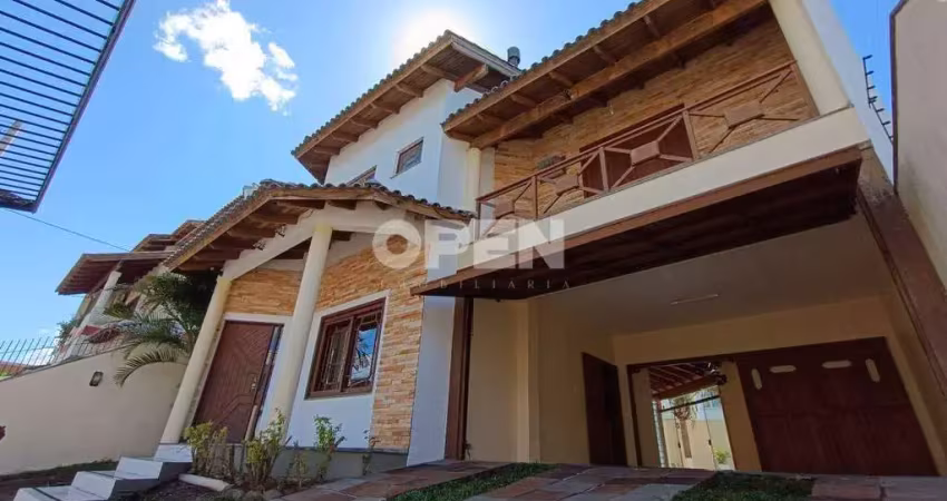 Ampla casa com 4 dormitórios e 320m² no bairro moinhos de vento – canoas