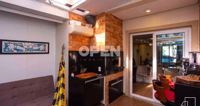 Casa semimobiliada em condomínio fechado com 3 dormitórios, suíte e espaço gourmet – igara, canoas
