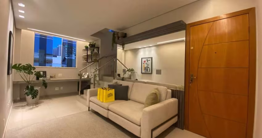 Cobertura à venda, 2 quartos, 1 suíte, 2 vagas, Castelo - Belo Horizonte/MG