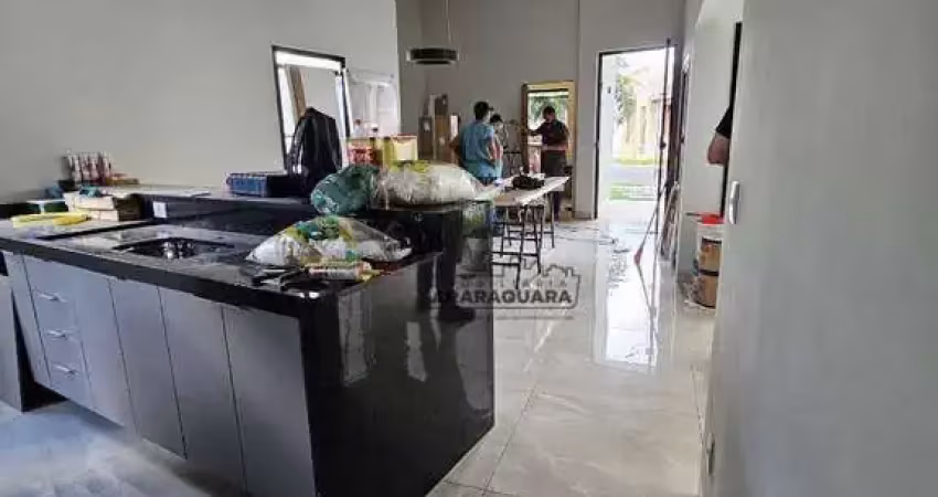 Casa com 3 dormitórios, 154 m² - venda por r$ 950.000 ou aluguel por r$ 4.898,67 - condominio atlanta - araraquara/sp