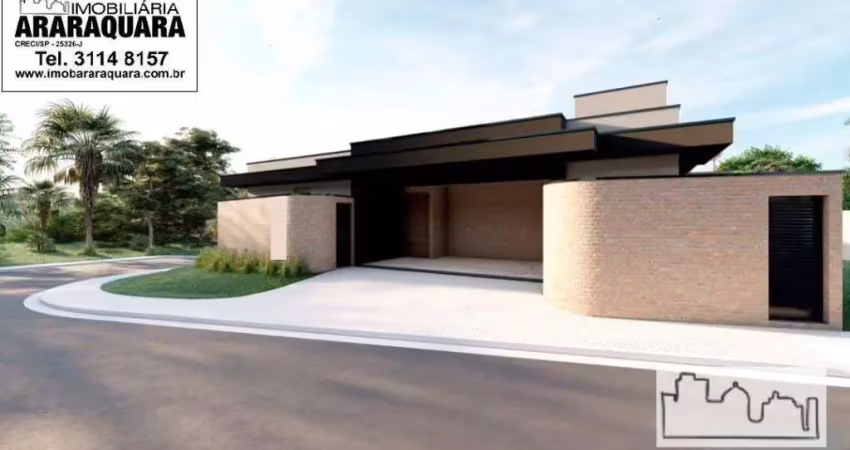Casa em construção a  venda no condomínio vale do campo.