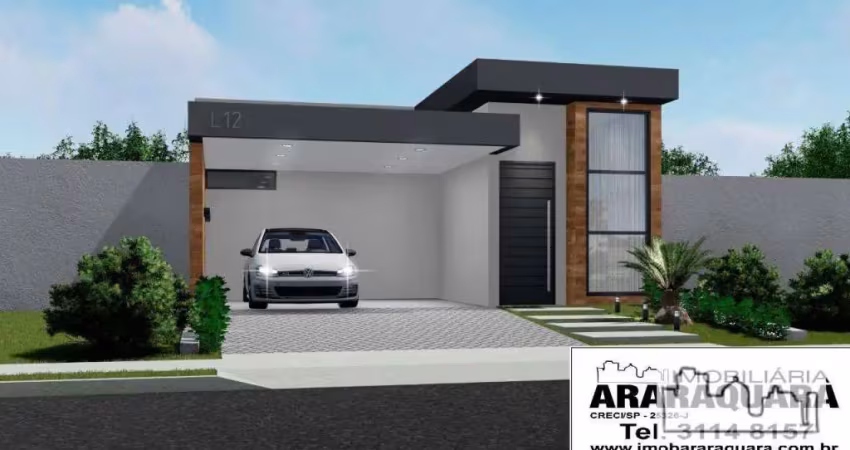 Casa em condomínio fechado com 3 quartos à venda na Avenida Tokuo Takatsui, Jardim Serra Azul, Araraquara