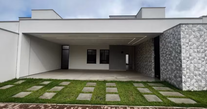 Alugo casa com 3 quartos no condomínio Trend Residence, bairro Sim!