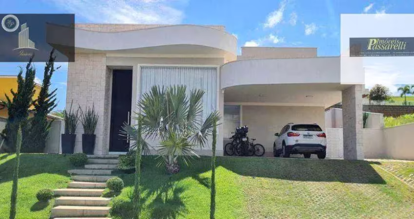 Casa com 4 dormitórios à venda, 411 m² por r$ 3.500.000,00 - condomínio campo de toscana - vinhedo/sp