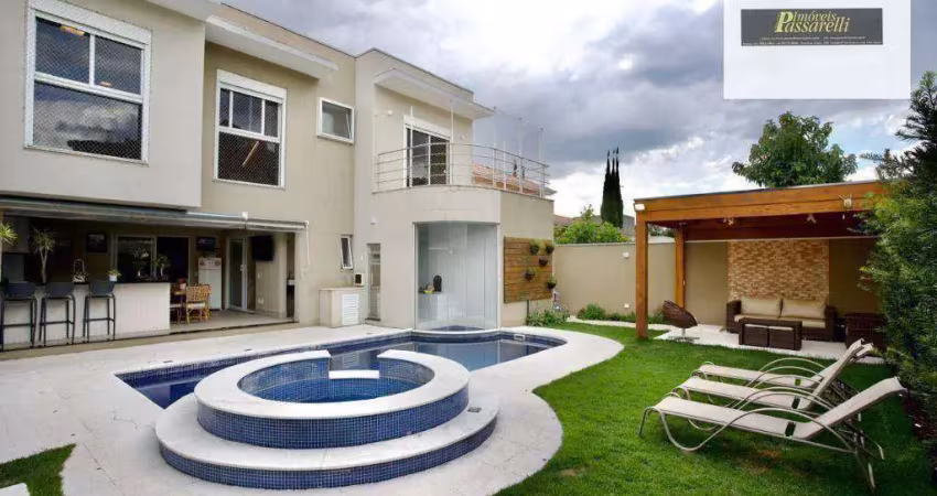 Casa com 4 dormitórios à venda, 325 m² por r$ 3.490.000 - condomínio villagio di verona - vinhedo/sp