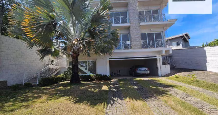 Casa com 5 dormitórios para alugar, 366 m² por r$ 13.000,00/mês - vista alegre - vinhedo/sp