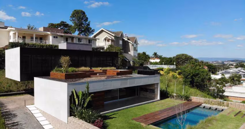 Casa com 4 dormitórios à venda, 400 m² por r$ 5.500.000,00 - condomínio marambaia - vinhedo/sp