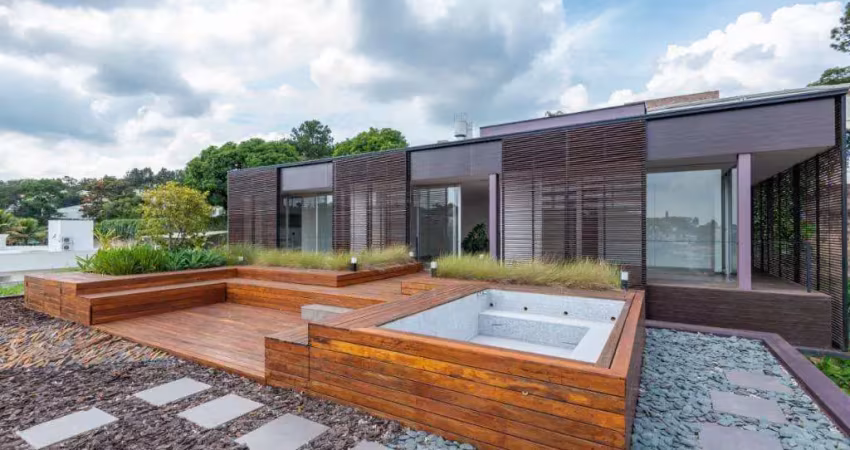 Casa com 4 dormitórios para alugar, 400 m² por r$ 24.630,00/mês - condomínio marambaia - vinhedo/sp