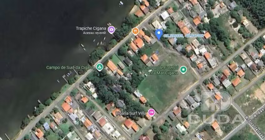 Terreno à venda na Praia da Cigana, Laguna 