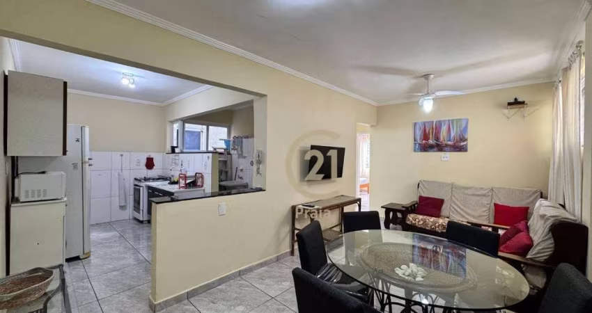 Apartamento Sumaré 2 quarteirões da praia74m². 2 dorms  Caraguatatuba