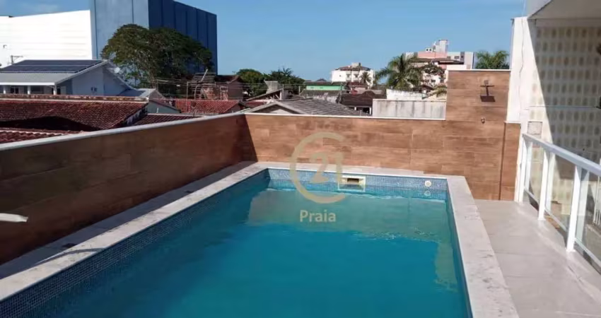 Sobrado com 6 dormitórios à venda, 364 m² por r$ 1.000.000 - indaiá - caraguatatuba/sp