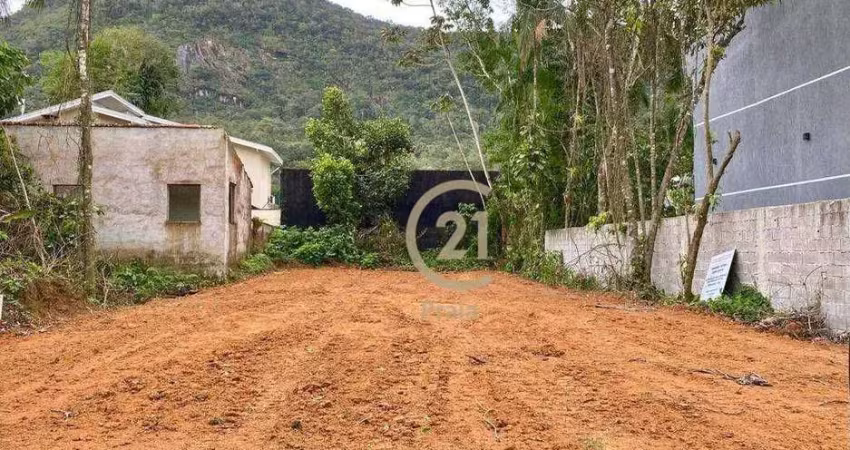 Terreno à venda, 384 m² por r$ 350.000 - mar verde ii - caraguatatuba/sp