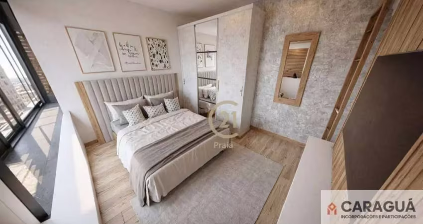 Casa com 2 dormitórios à venda, 34 m² por r$ 339.000,00 - barranco alto - caraguatatuba/sp