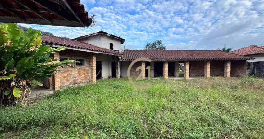 Terreno à venda, 878 m² por r$ 1.300.000 - mar verde - caraguatatuba/sp