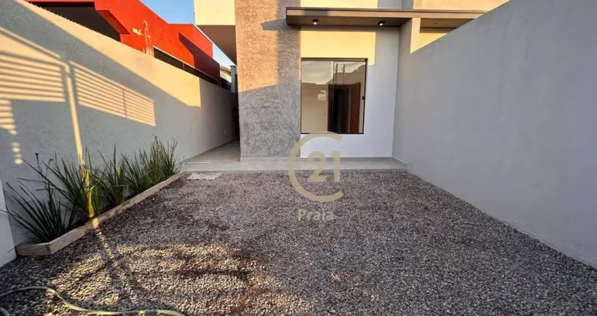 Casa com 2 dormitórios à venda, 68 m² por r$ 410.000 - pontal de santa marina - caraguatatuba/sp