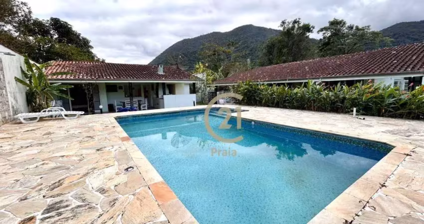 Casa com 6 dormitórios à venda, 262 m² por r$ 1.300.000,00 - lagoinha - ubatuba/sp