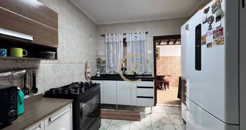 Casa com 2 dormitórios à venda, 69 m² por r$ 465.000 - prainha - caraguatatuba/sp