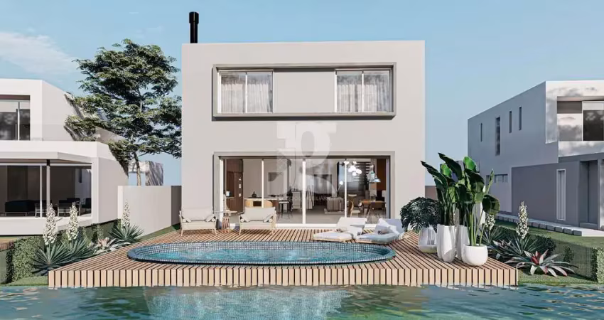 Casa em condomínio fechado com 3 quartos à venda na Avenida Adolfo Fetter, Laranjal, Pelotas