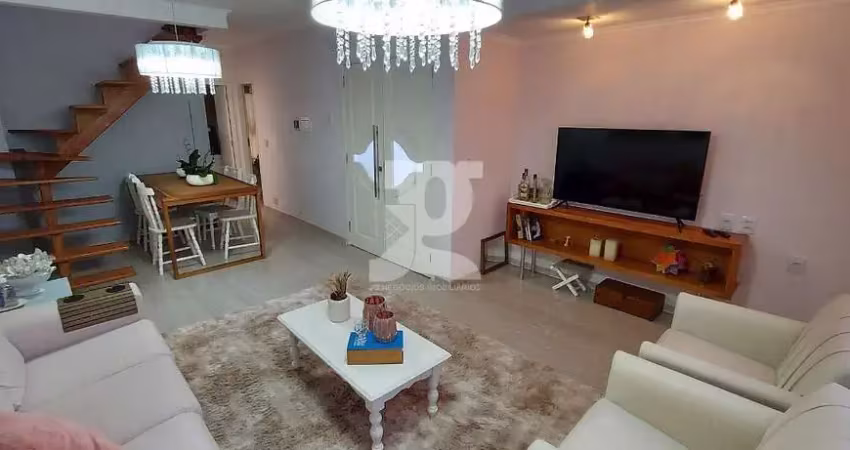 Lindíssimo sobrado próximo ao krolow semi mobiliado