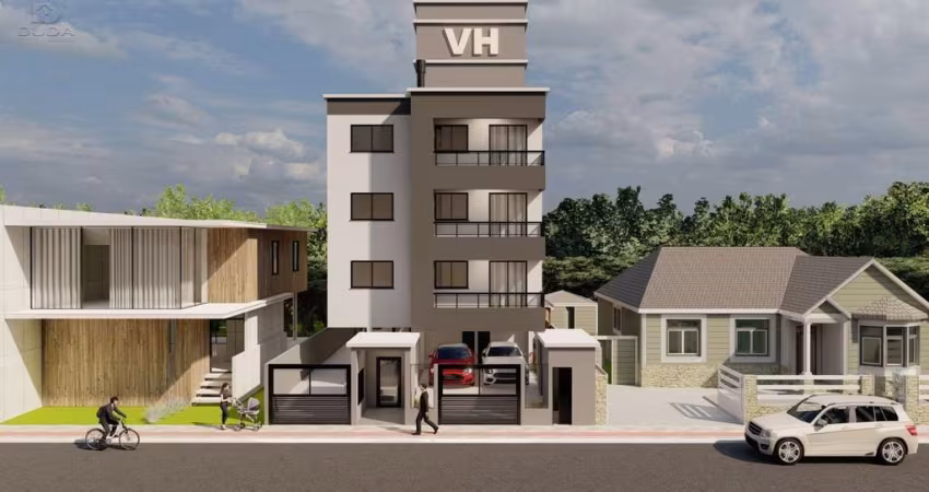 Apartamento com 2 quartos e 2 sacadas no Pagani
