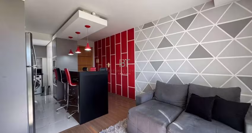 Apartamento mobiliado 02 dormitórios no bairro vinhedos