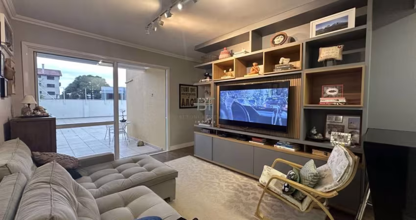 APARTAMENTO MOBILIADO COM TERRAÇO 2 DORMITÓRIOS 1 VAGA NO COLINA SORRISO