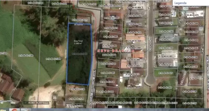 Terreno à venda no Nova Brasília, Joinville 