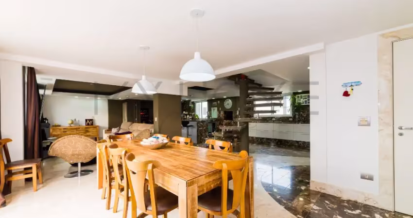Cobertura no alto da glória em curitiba - com 258 m² - face leste / norte