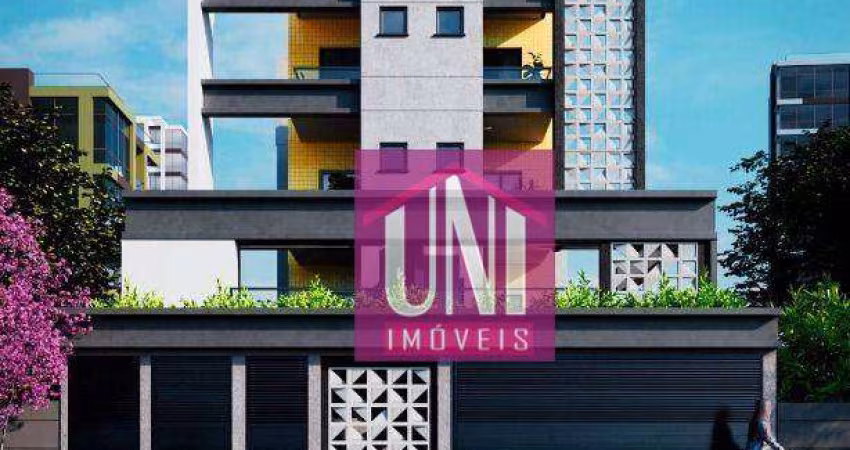 Cobertura com 2 dormitórios à venda, 94 m² por R$ 498.000 - Campestre - Santo André/SP