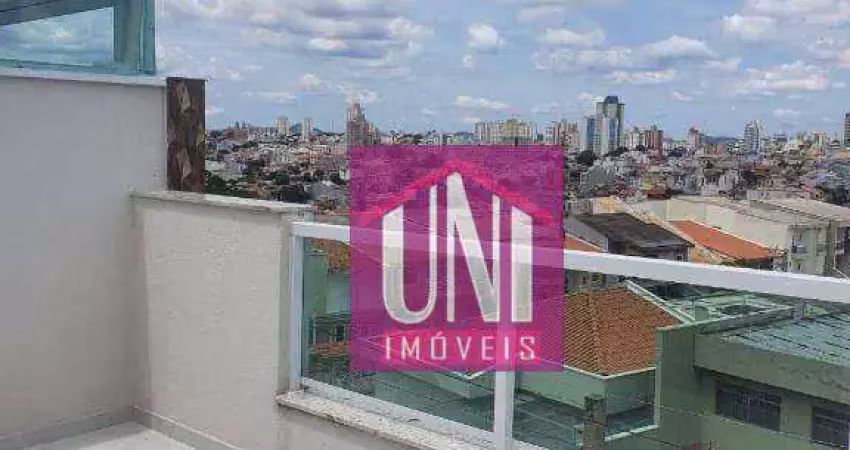 Cobertura com 2 dormitórios à venda, 120 m² por R$ 560.000 - Vila Camilópolis - Santo André/SP