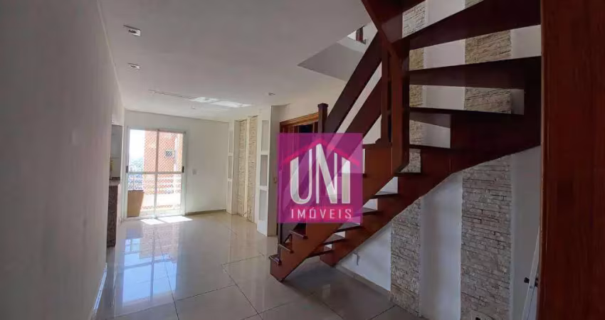 Cobertura com 2 dormitórios à venda, 111 m² por R$ 690.000 - Casa Branca - Santo André/SP