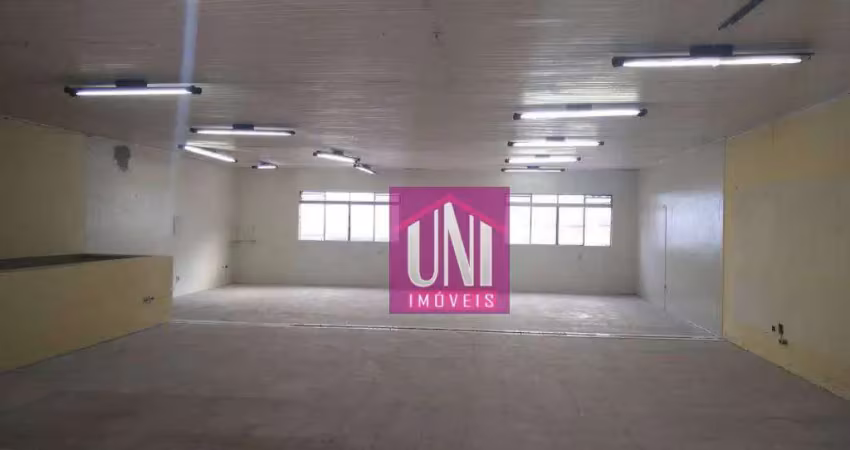 Salão para alugar, 180 m² por r$ 3.116/mês - vila nogueira - diadema/sp